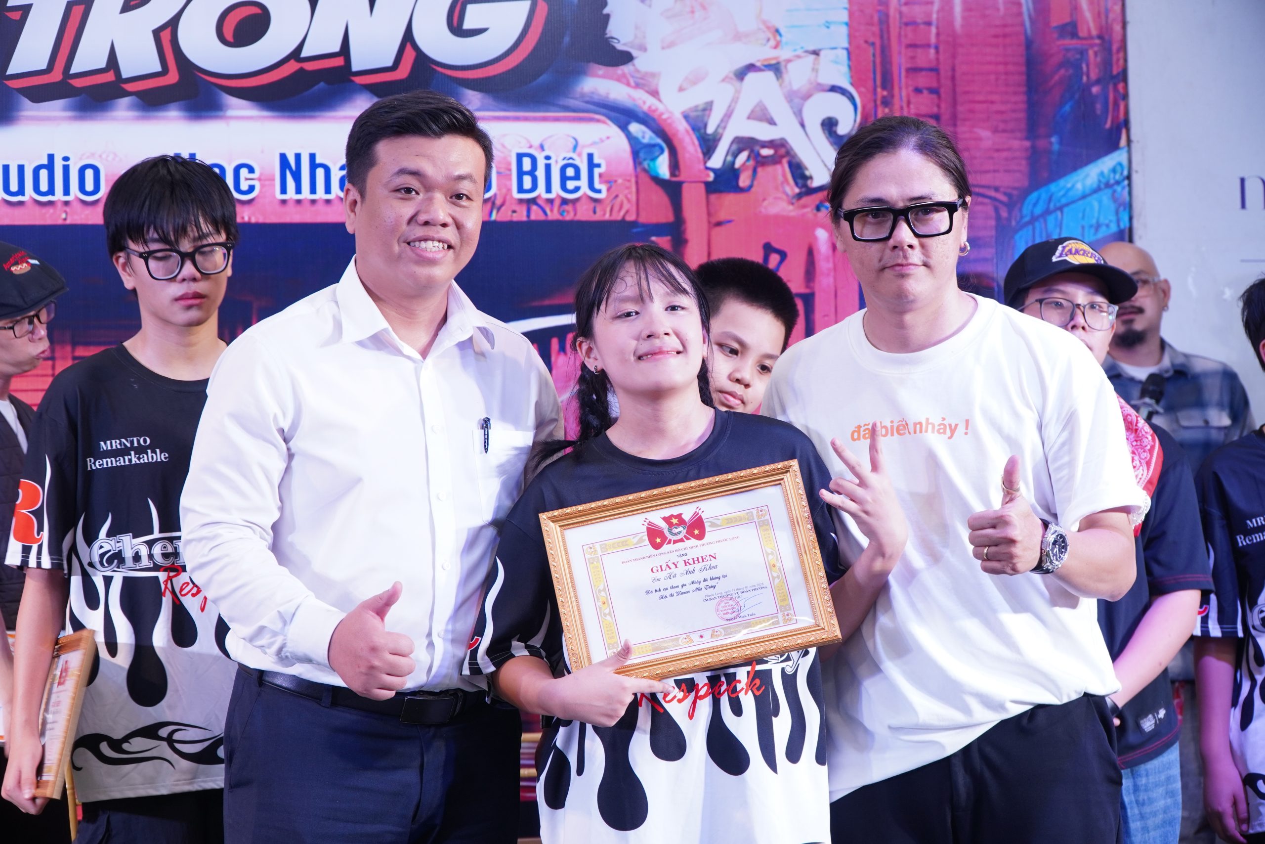 Trao giải Dancer Nhà Trồng